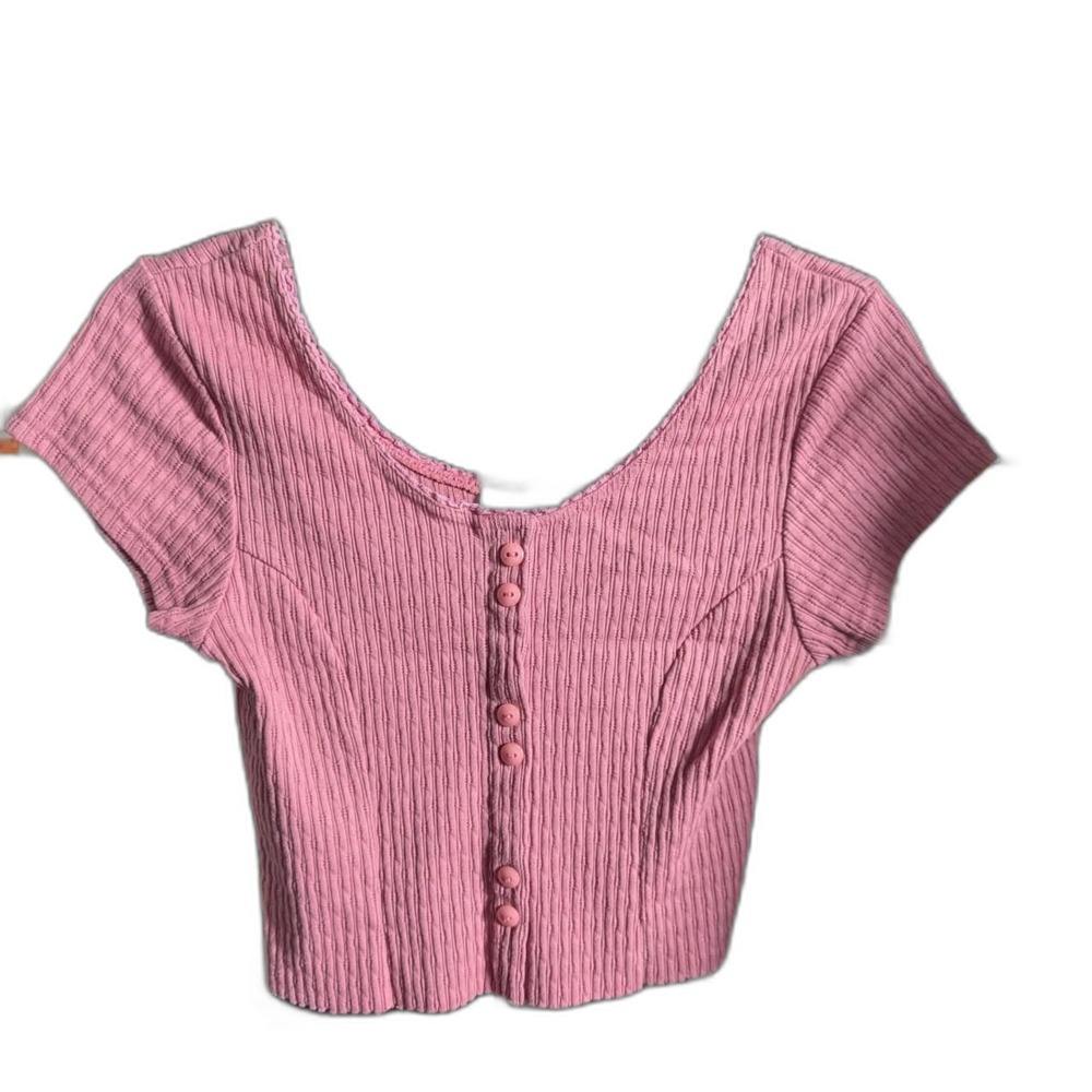 Fashion Bug Scoop Neck Crop Top